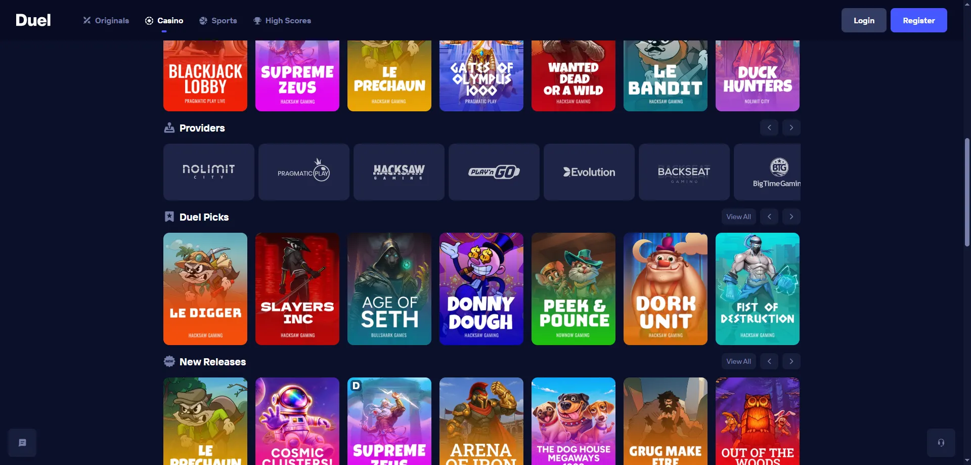 Duel Casino app móvil MX — casino cripto optimizado para smartphone