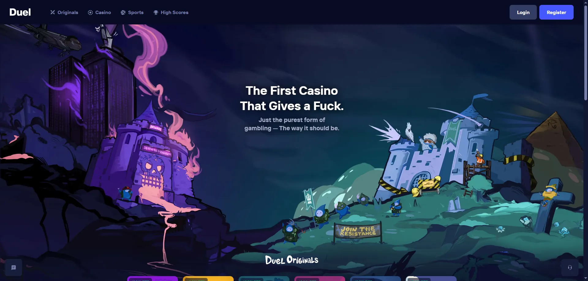 Duel Casino MX — casino cripto con apuestas deportivas y juegos propios