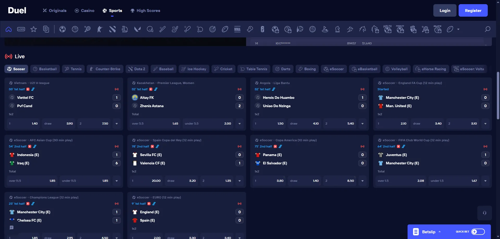 Duel sports — apuestas deportivas en Duel Casino para jugadores mexicanos